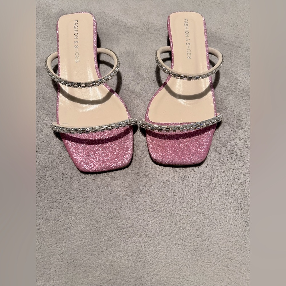 Sparkle Pink Fashion Shoes